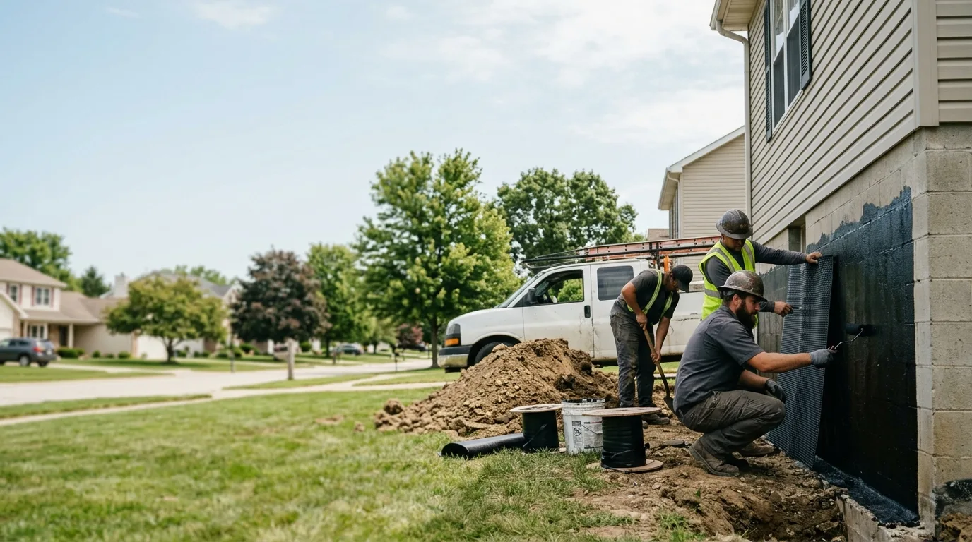 Basement Waterproofing in Somerville, OH near me